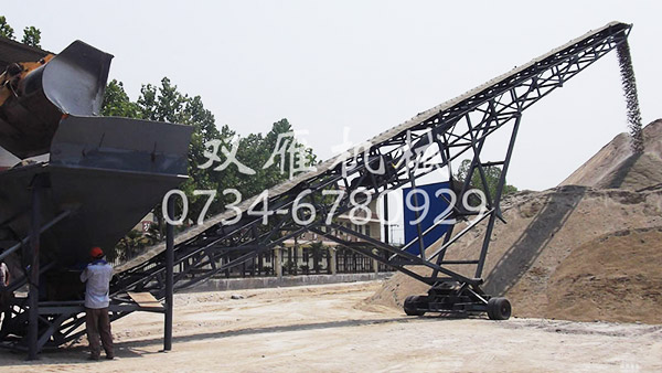 雙雁機(jī)械：皮帶輸送機(jī)的結(jié)構(gòu)組成